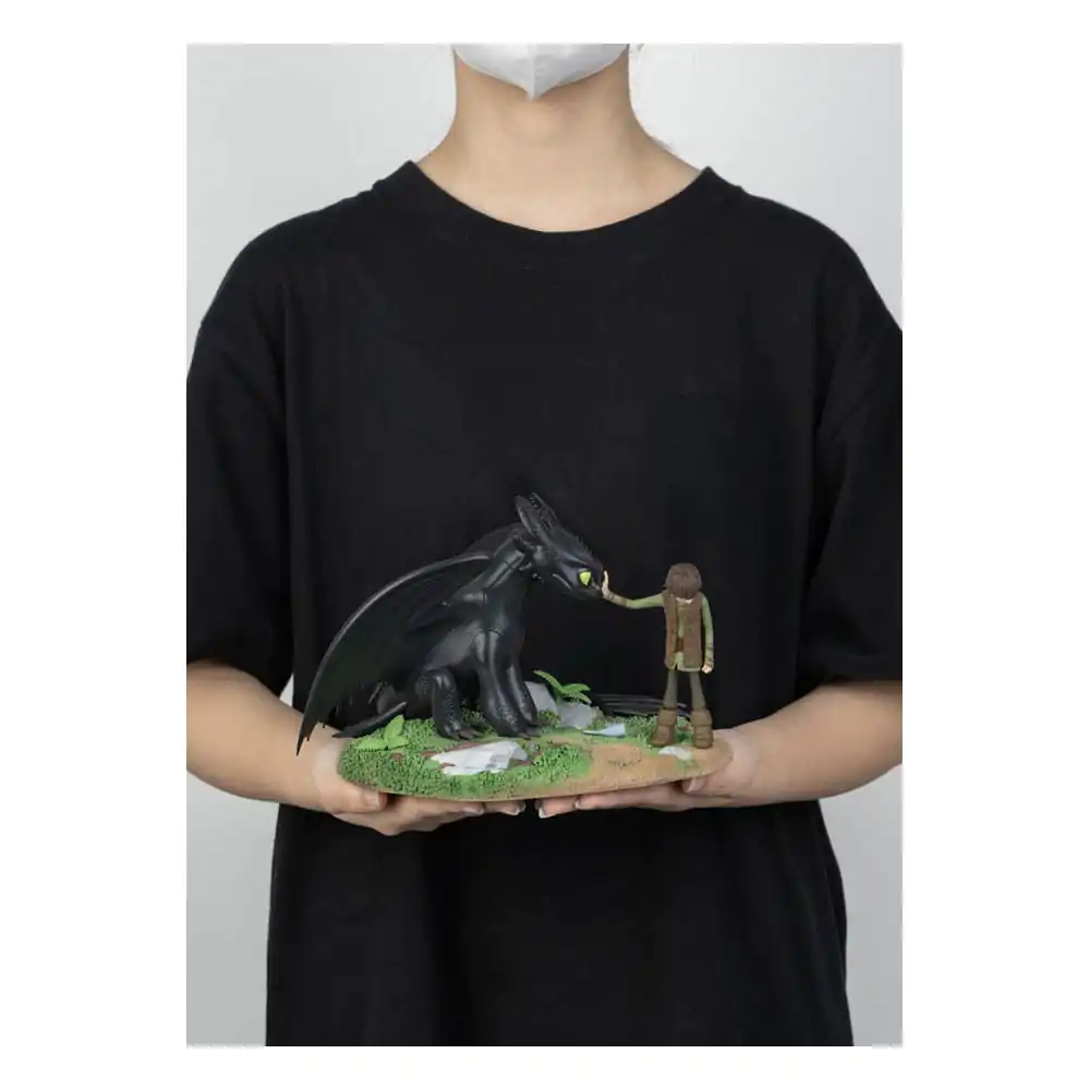 Dragons D-Stage PVC Diorama Toothless & Hiccup 15 cm Produktfoto