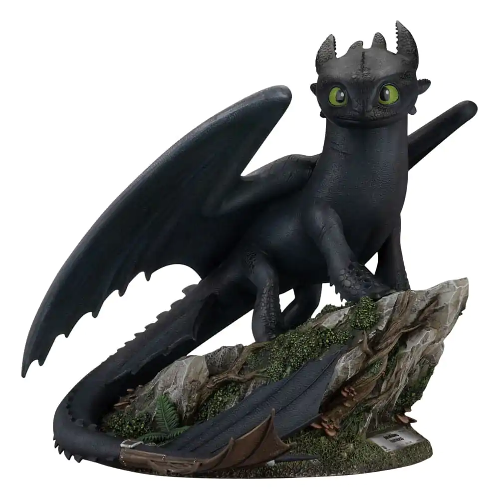 Dragons Master Craft Statue Standing Toothless 31 cm Produktfoto