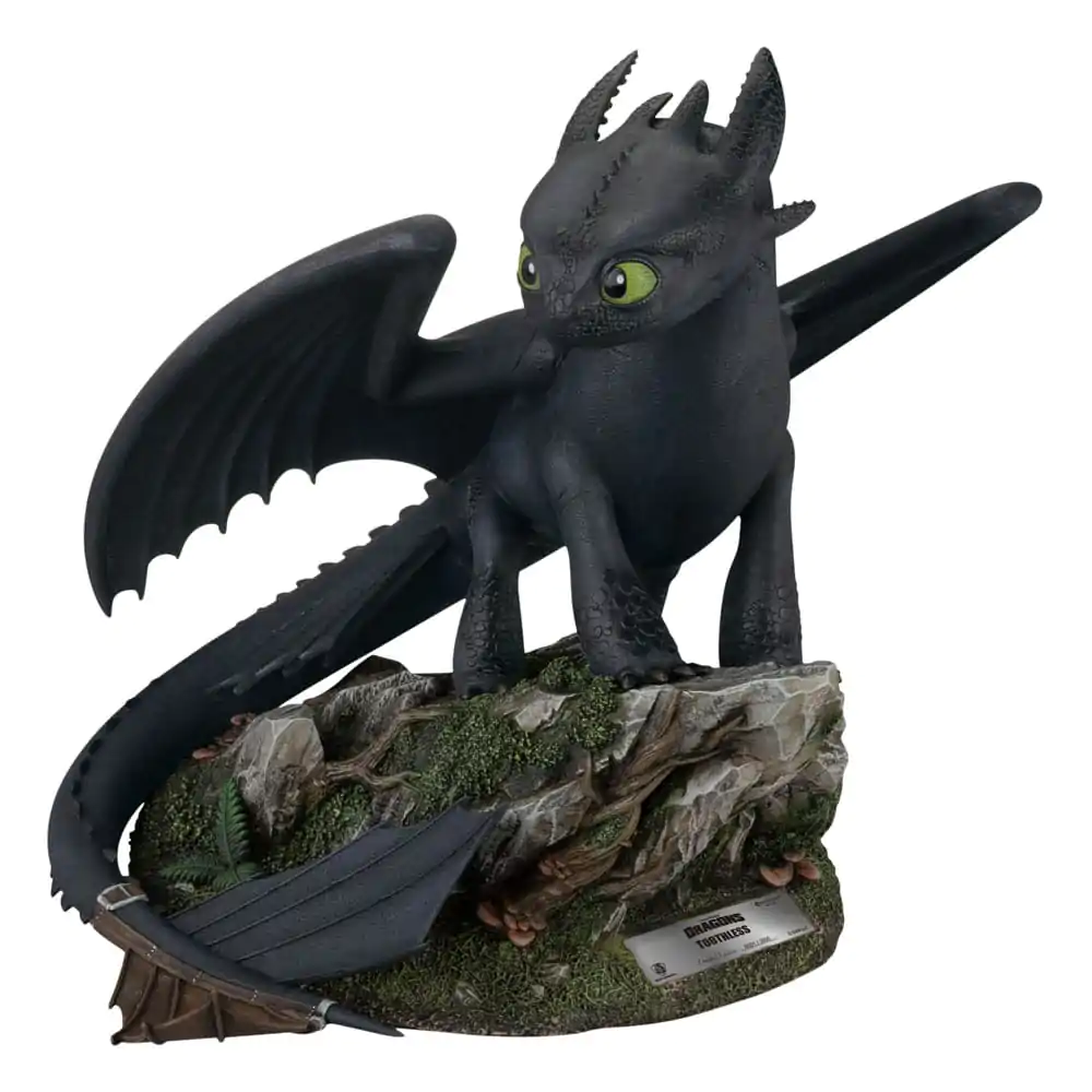 Dragons Master Craft Statue Standing Toothless 31 cm Produktfoto
