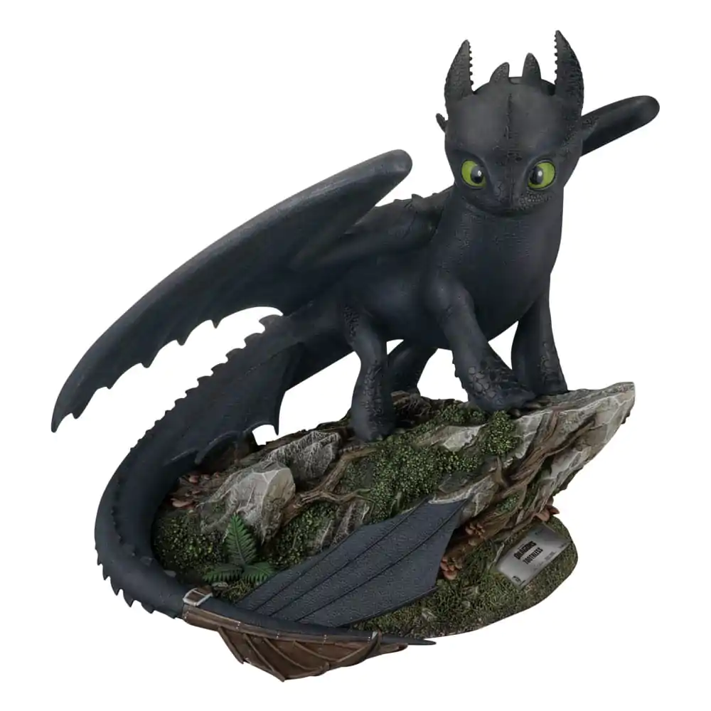 Dragons Master Craft Statue Standing Toothless 31 cm Produktfoto