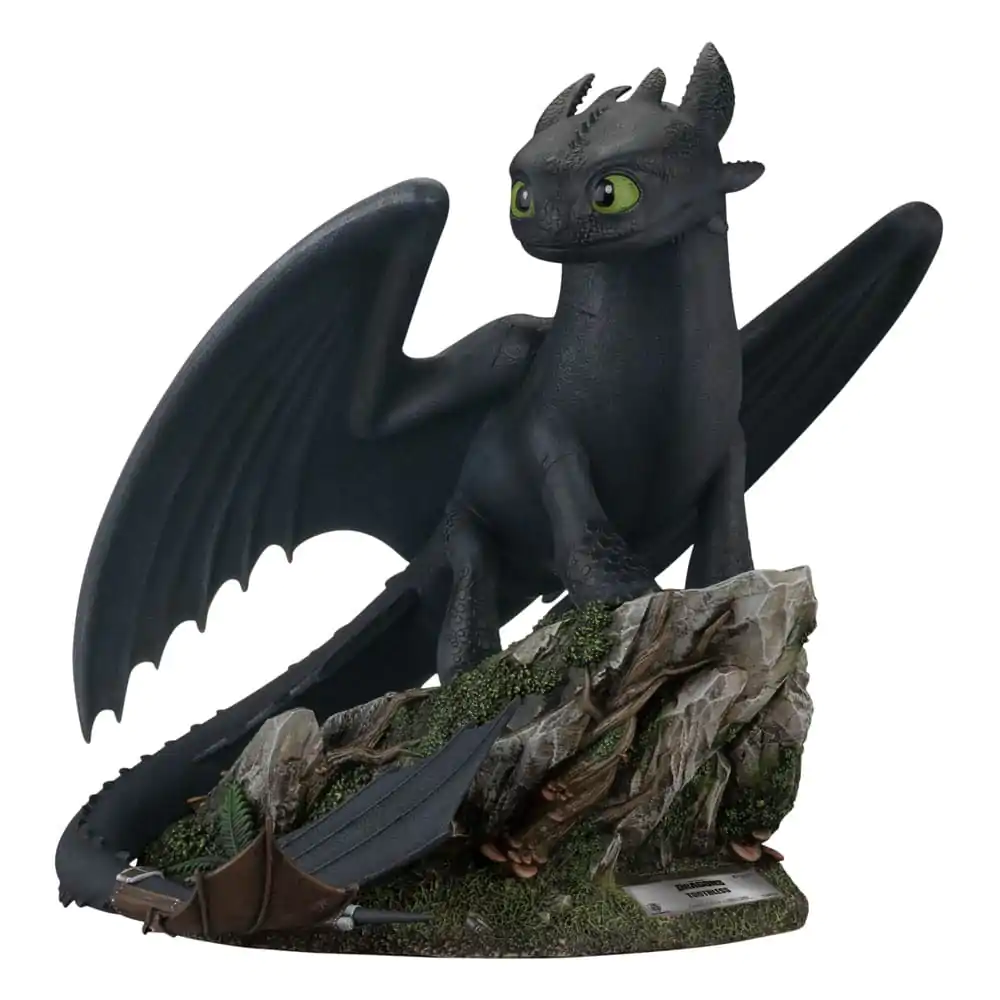 Dragons Master Craft Statue Standing Toothless 31 cm Produktfoto
