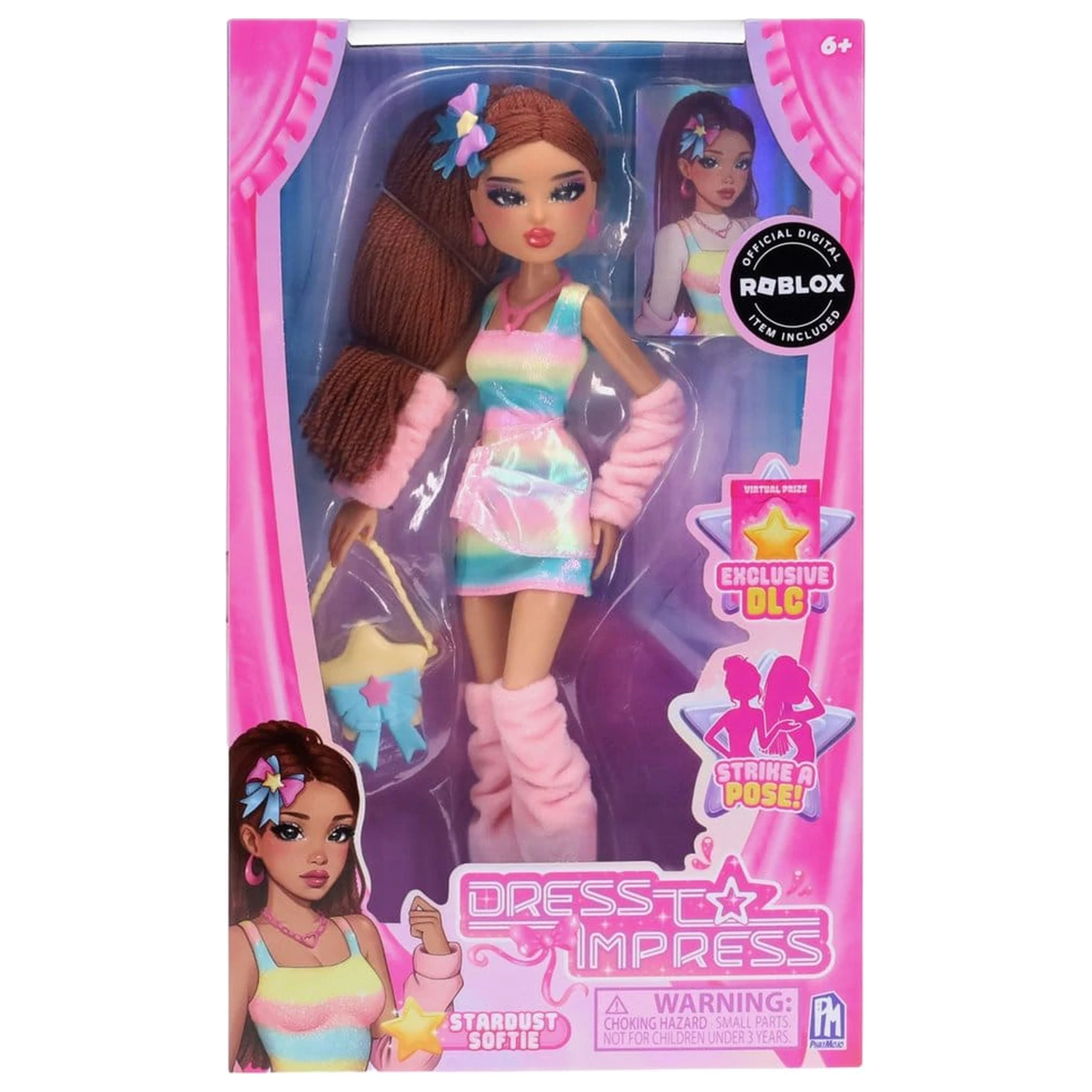 Dress to Impress Fashion Puppe Stardust Softie Puppe Produktfoto