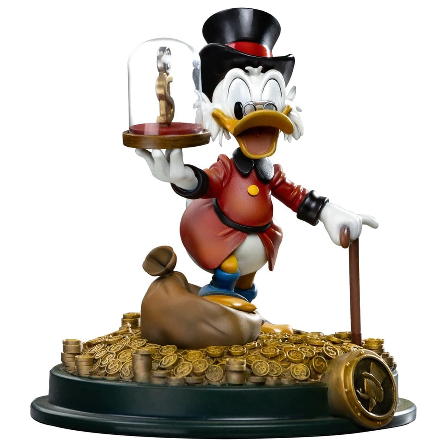 Duck Tales Art Scale Statue 1/10 Uncle Scrooge McDuck 17 cm Produktfoto