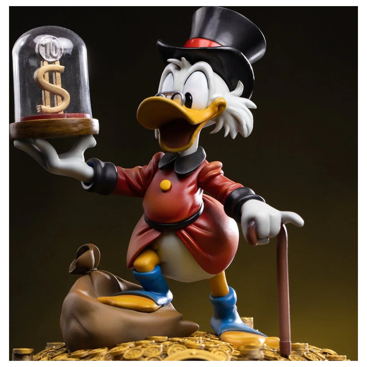 Duck Tales Art Scale Statue 1/10 Uncle Scrooge McDuck 17 cm Produktfoto