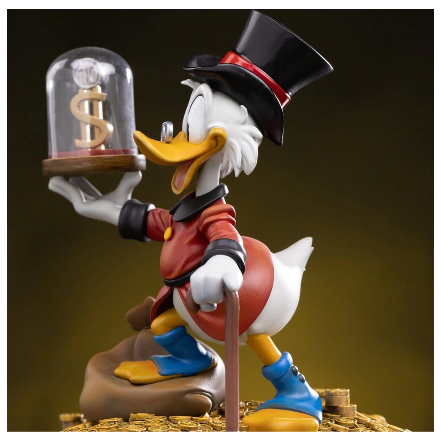Duck Tales Art Scale Statue 1/10 Uncle Scrooge McDuck 17 cm Produktfoto