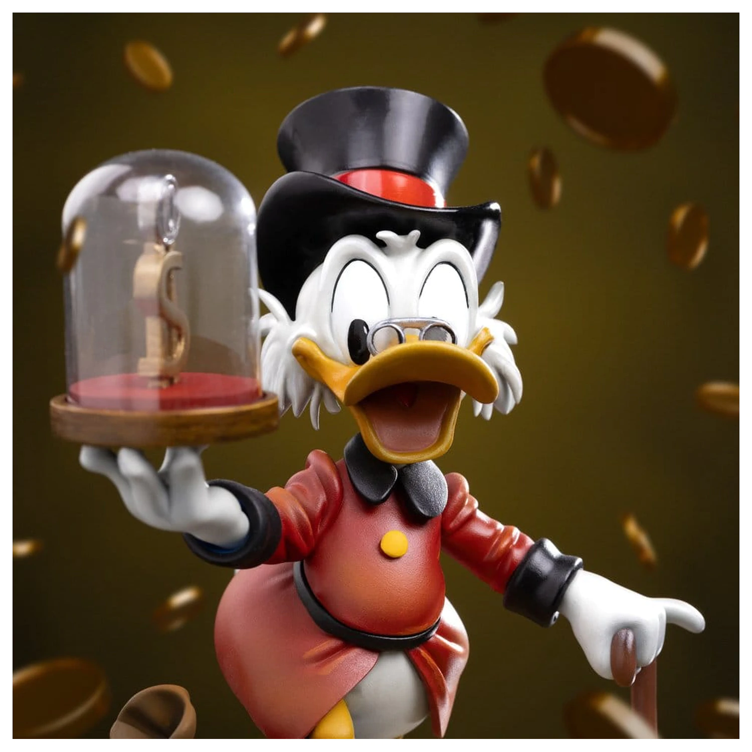 Duck Tales Art Scale Statue 1/10 Uncle Scrooge McDuck 17 cm Produktfoto