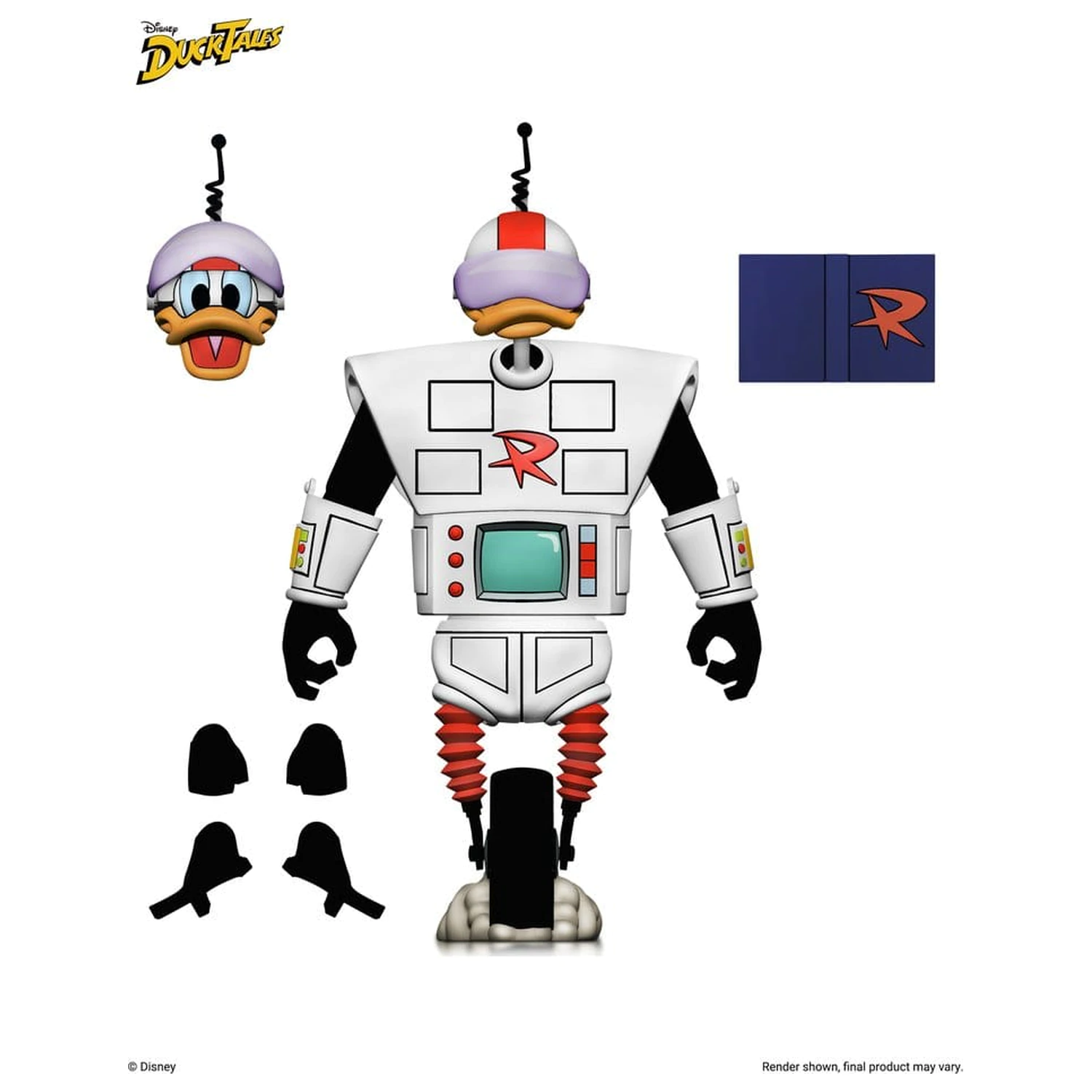 DuckTales Ultimative Actionfigur Gizmoduck 18 cm Produktfoto