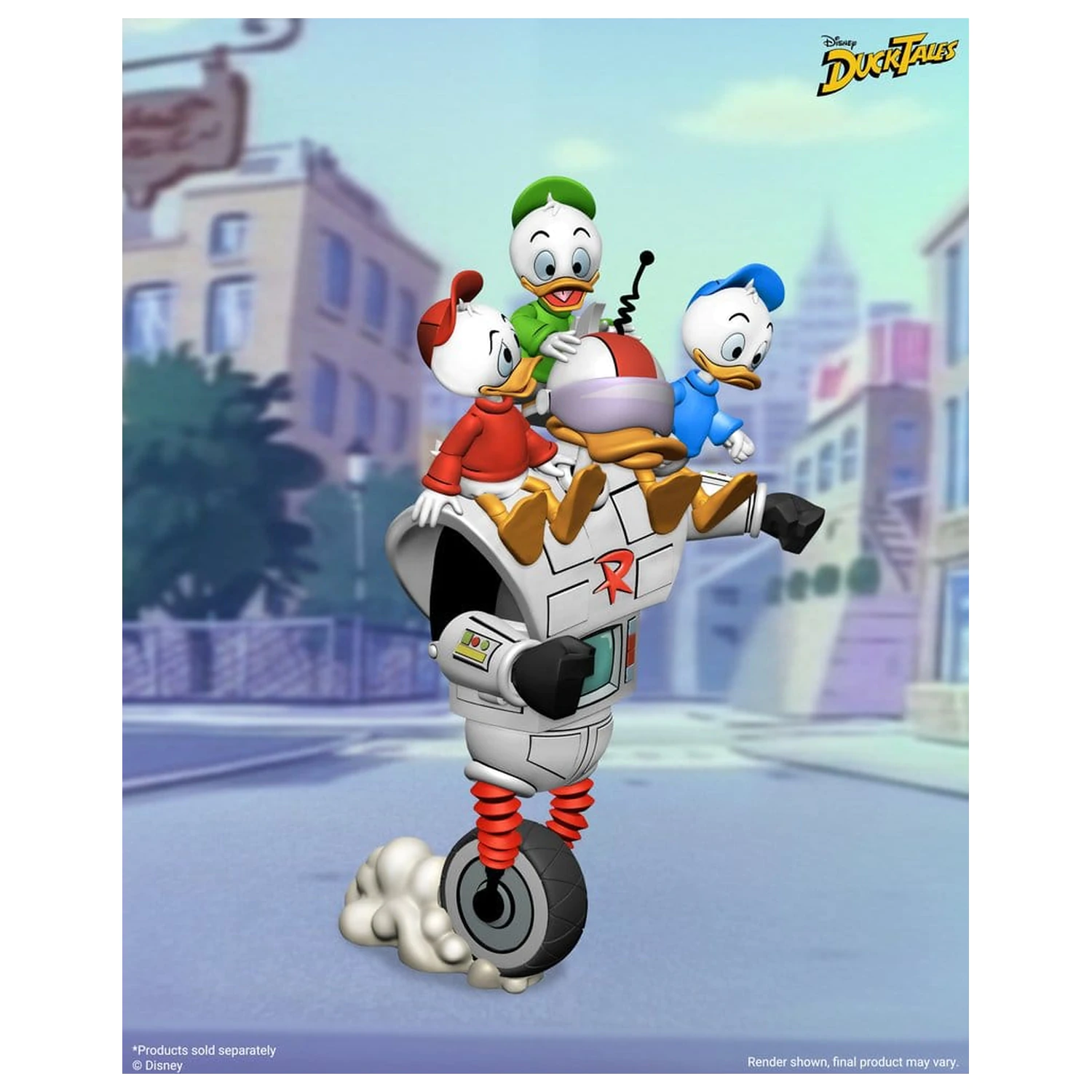 DuckTales Ultimative Actionfigur Gizmoduck 18 cm Produktfoto