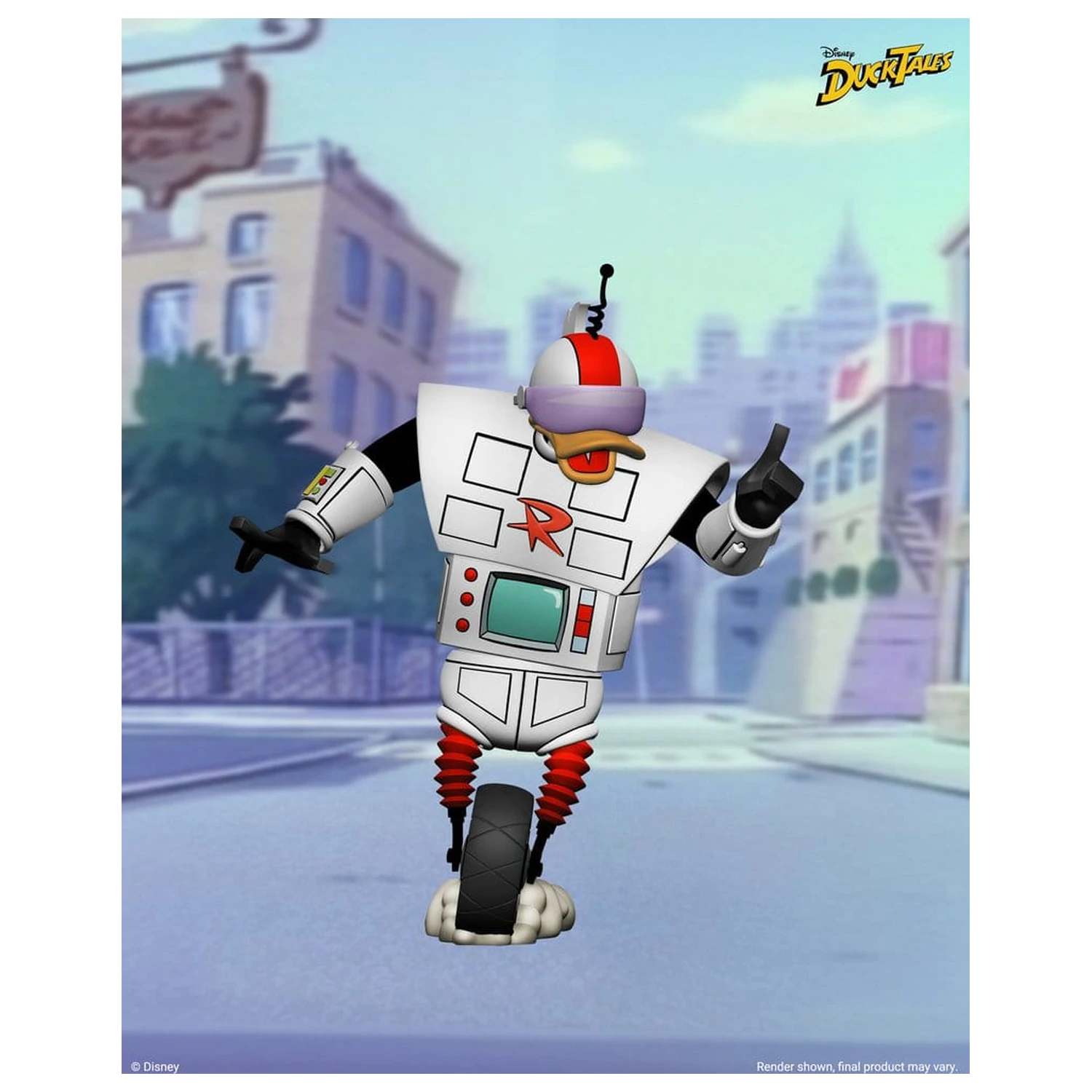 DuckTales Ultimative Actionfigur Gizmoduck 18 cm Produktfoto