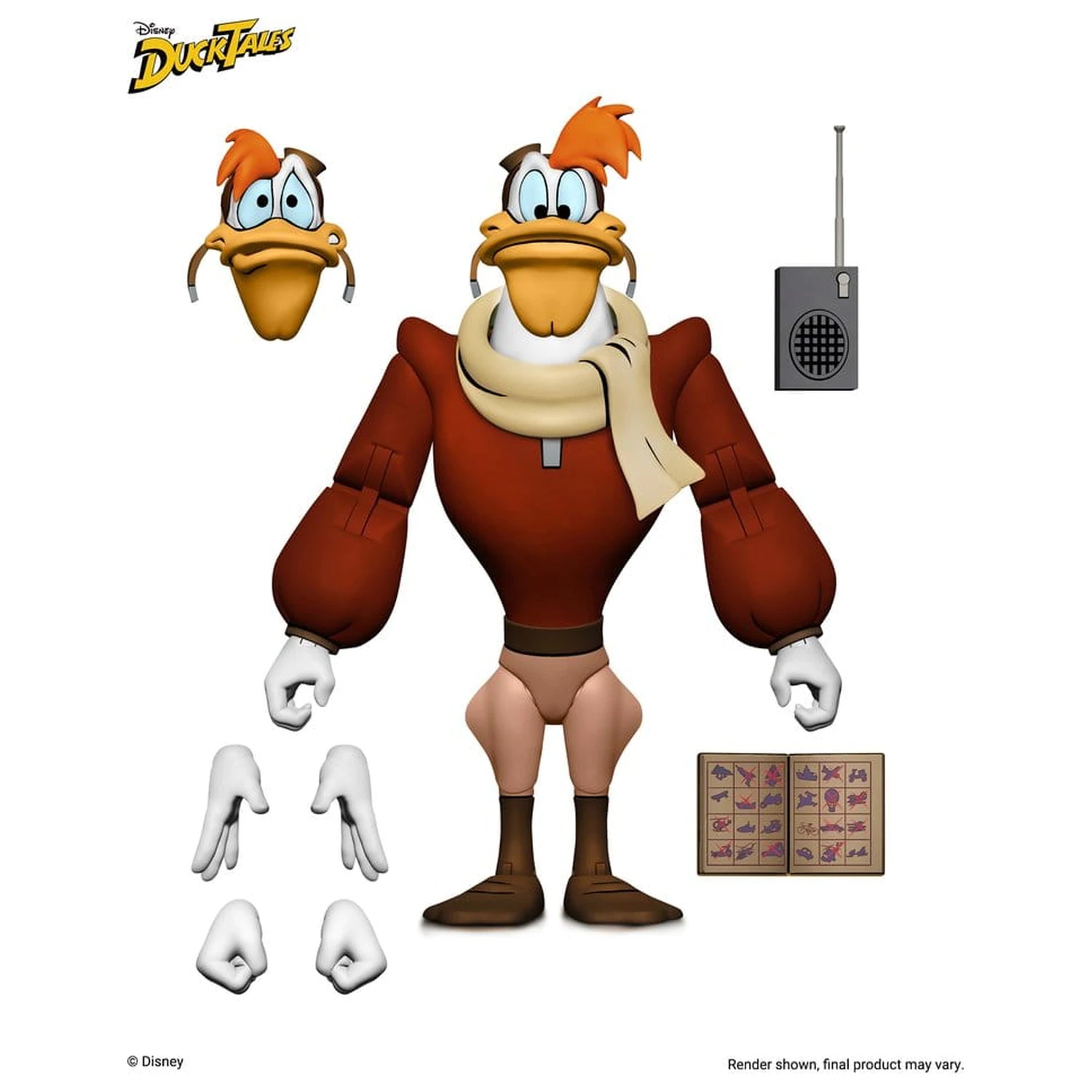 DuckTales Ultimative Actionfigur Launchpad McQuack 18 cm Produktfoto
