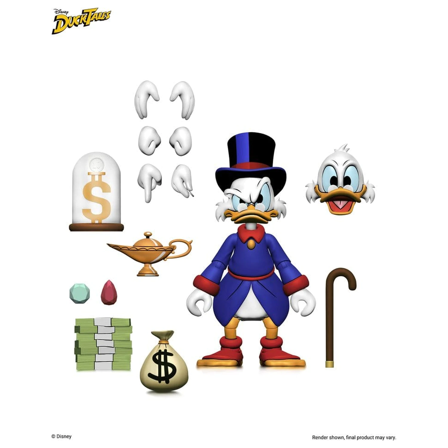 DuckTales Ultimate Actionfigur Scrooge McDuck 18 cm Produktfoto