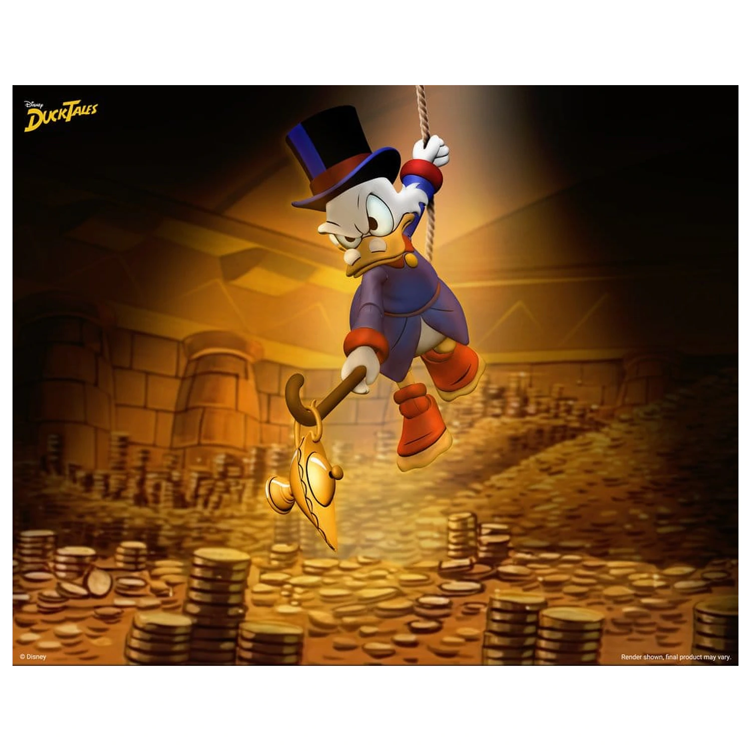 DuckTales Ultimate Actionfigur Scrooge McDuck 18 cm Produktfoto