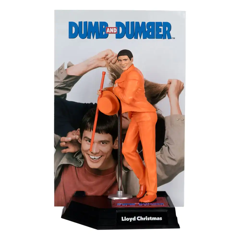 Dumm und Dümmer Movie Maniacs PVC Statue Lloyd Christmas (Gold Label) 15 cm termékfotó