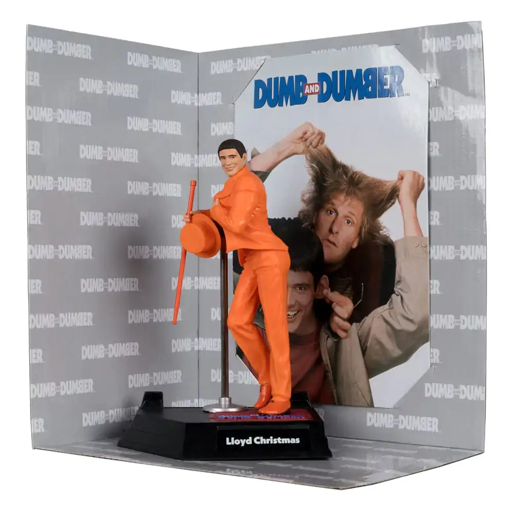 Dumm und Dümmer Movie Maniacs PVC Statue Lloyd Christmas (Gold Label) 15 cm termékfotó