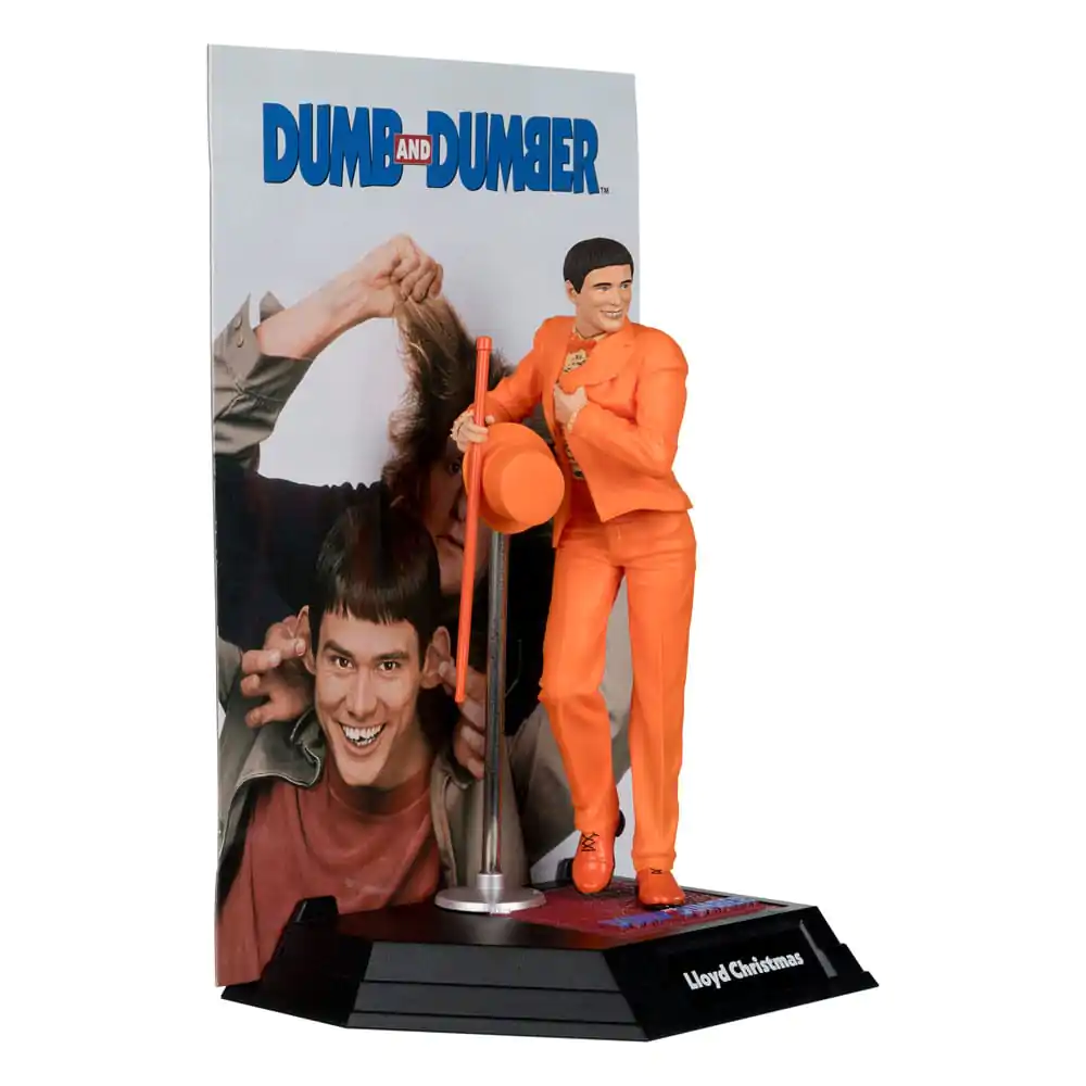 Dumm und Dümmer Movie Maniacs PVC Statue Lloyd Christmas (Gold Label) 15 cm termékfotó