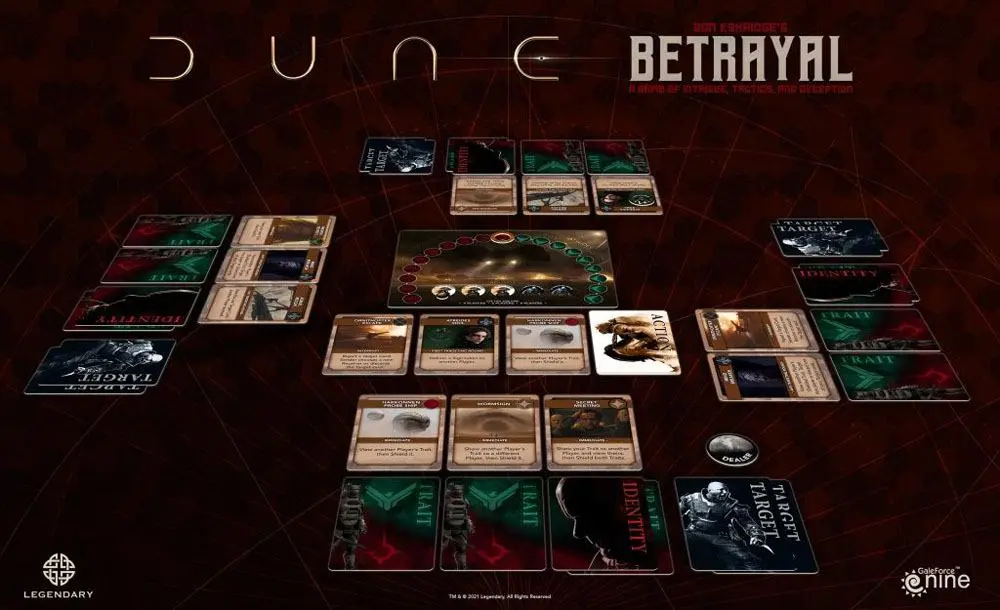Dune Brettspiel Betrayal *Deutsche Version* Produktfoto