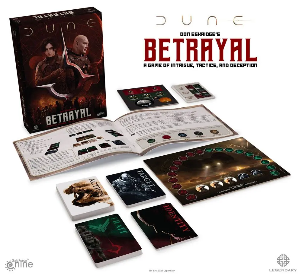 Dune Brettspiel Betrayal *Deutsche Version* Produktfoto