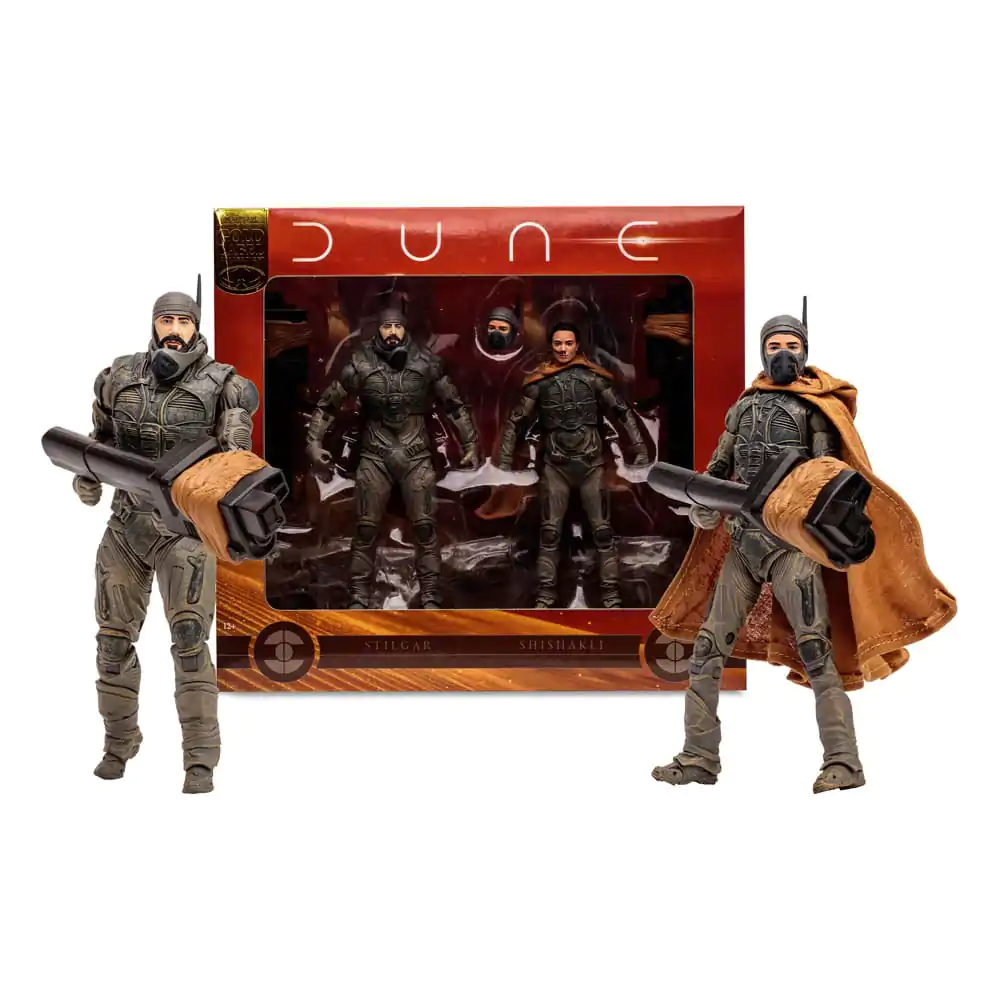 Dune: Teil 2 Actionfiguren 2er-Pack Stilgar & Shishakli (Gold Label) 18 cm termékfotó