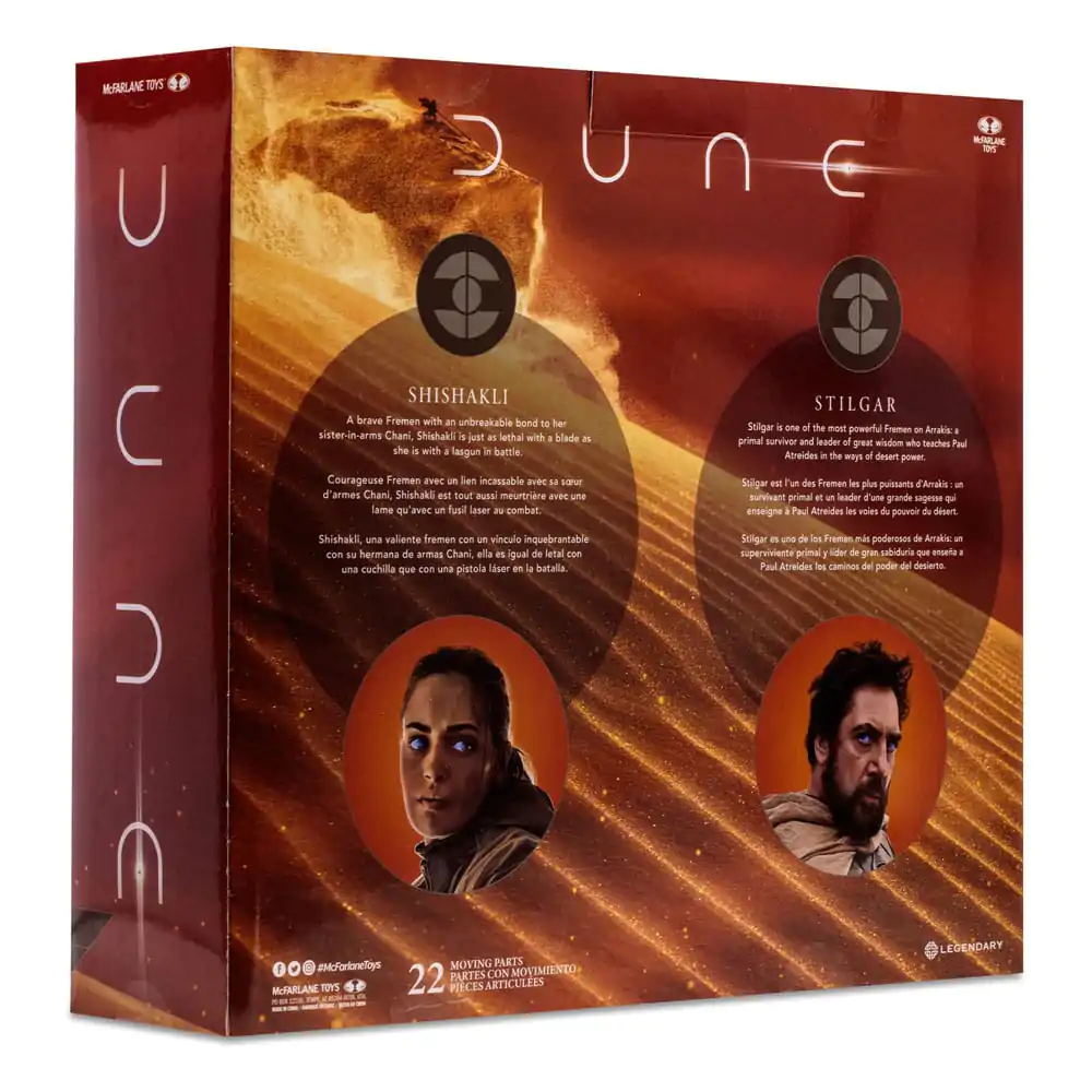 Dune: Teil 2 Actionfiguren 2er-Pack Stilgar & Shishakli (Gold Label) 18 cm termékfotó