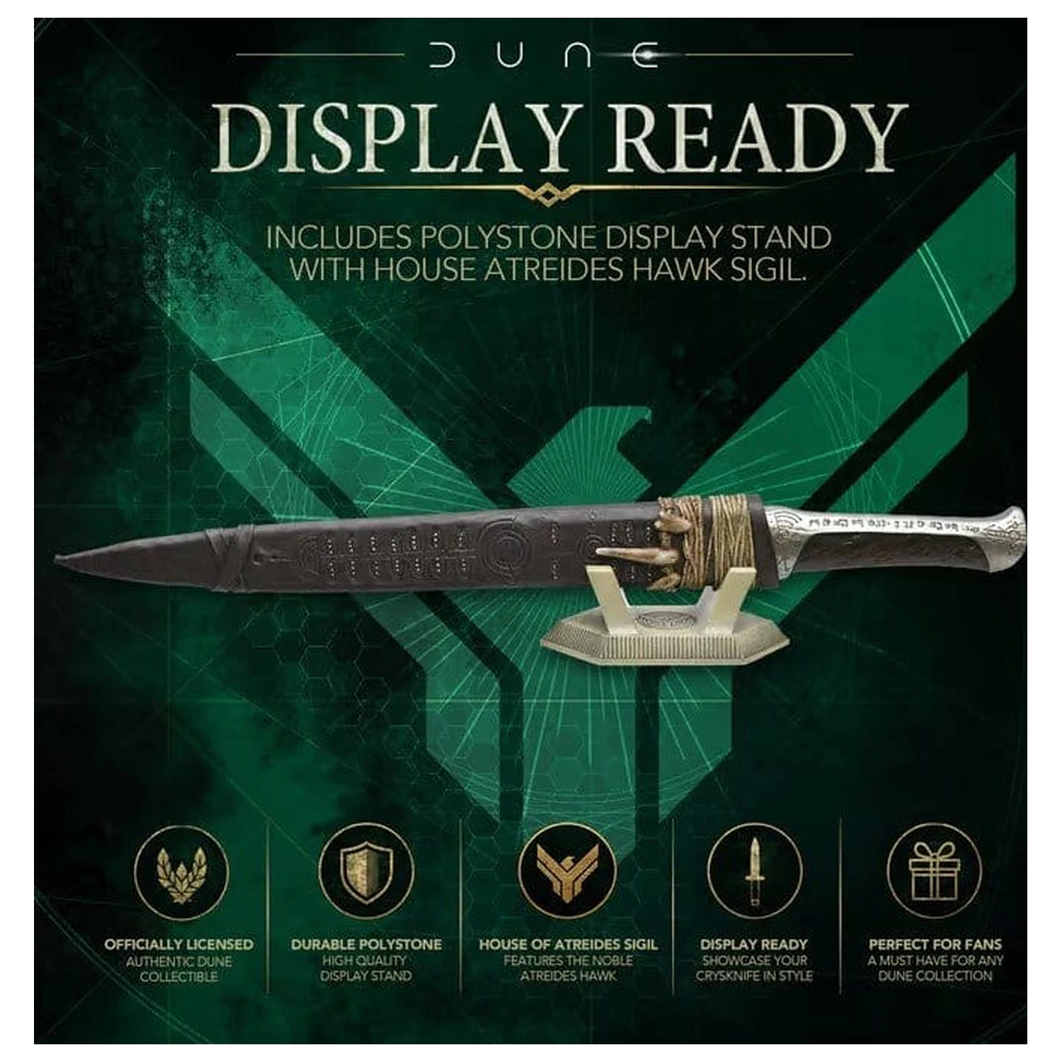 Dune Replika 1/1 Paul Atreides Crysknife (Dune Part II) 49 cm Produktfoto