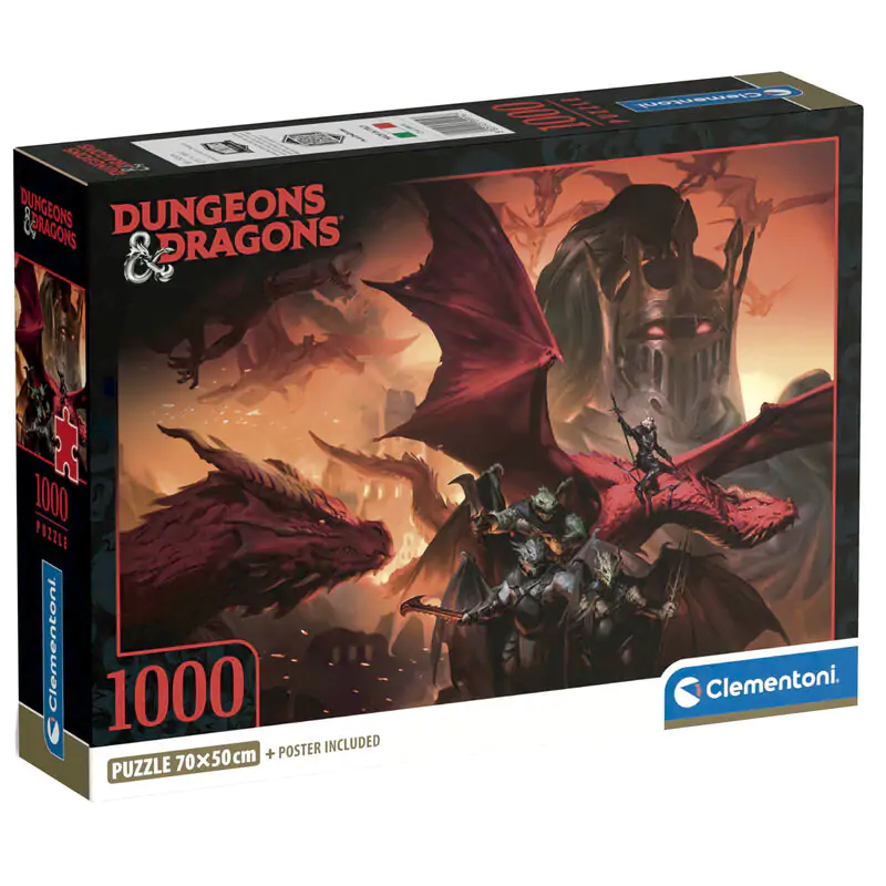 Dungeon & Dragons Puzzle 1000St termékfotó