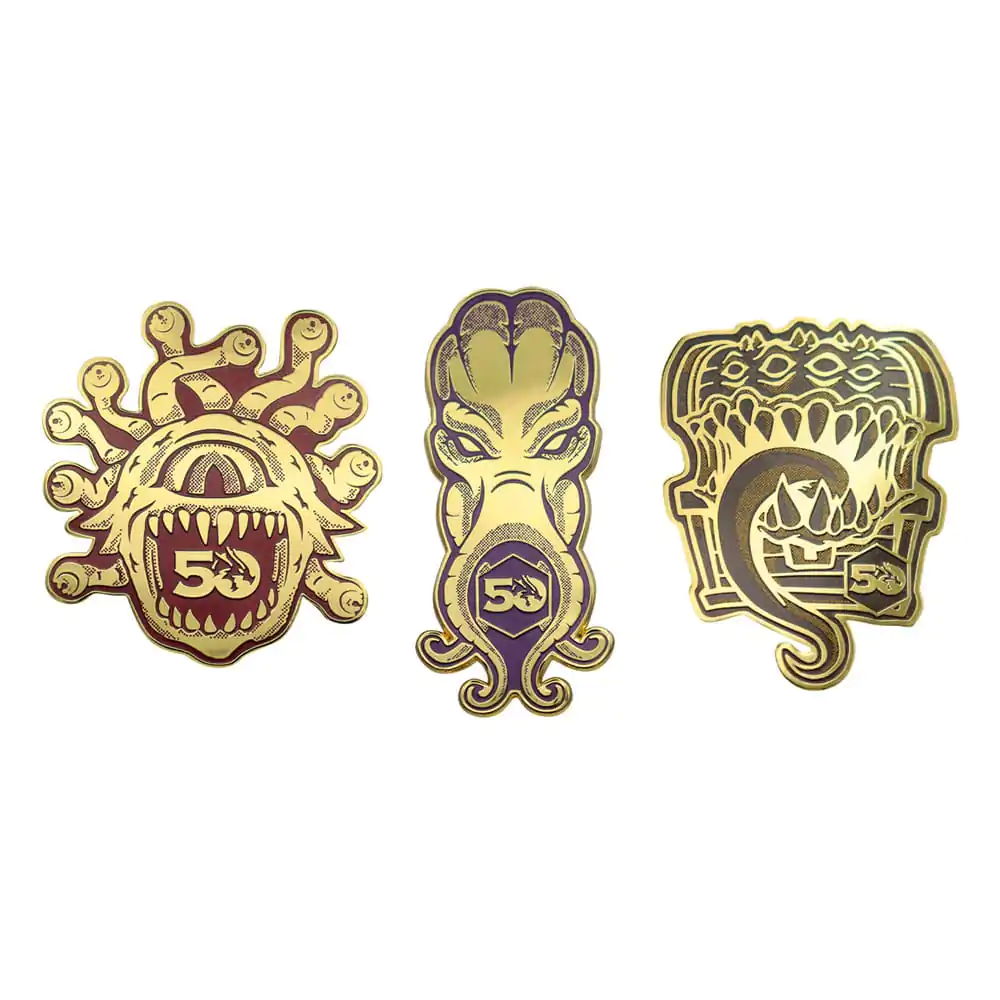 Dungeons & Dragons Ansteck-Pins 3er-Set 50th Anniversary termékfotó