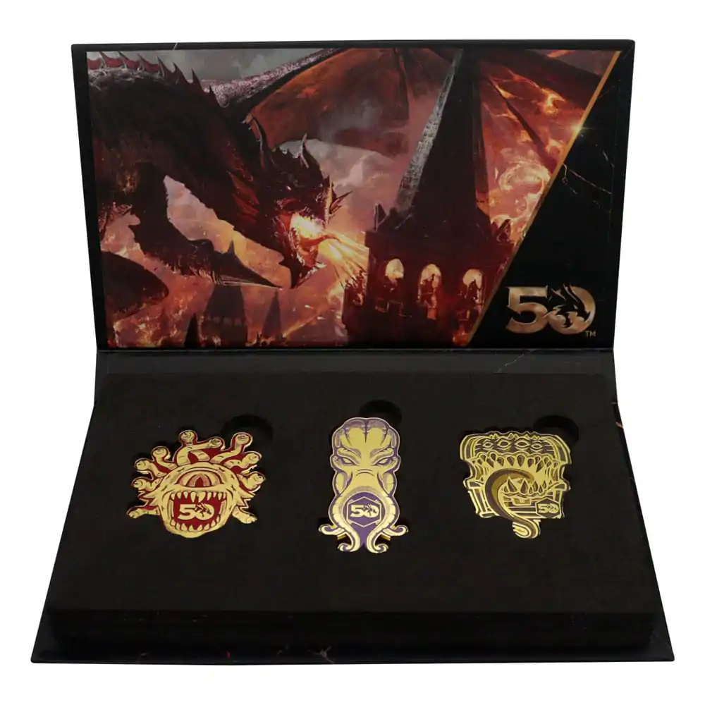 Dungeons & Dragons Ansteck-Pins 3er-Set 50th Anniversary termékfotó