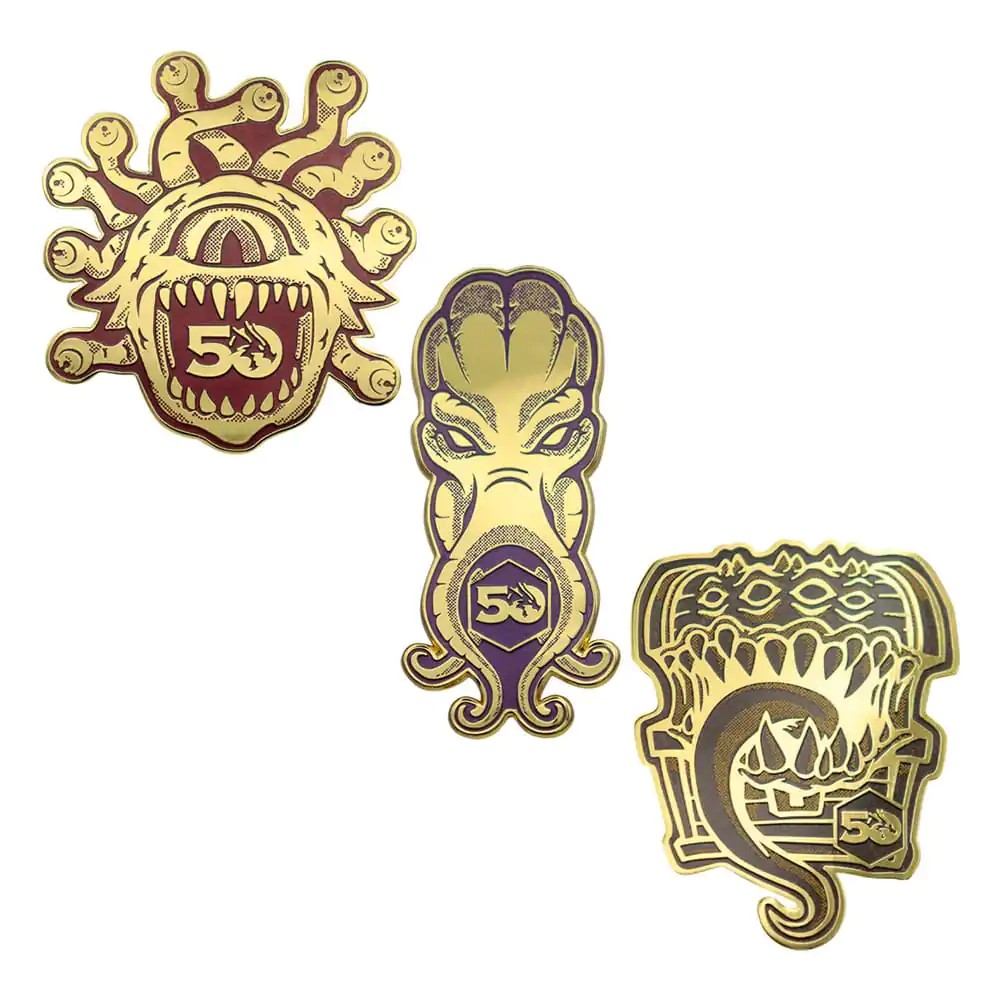 Dungeons & Dragons Ansteck-Pins 3er-Set 50th Anniversary termékfotó