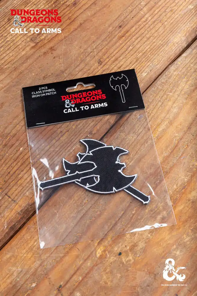 Dungeons & Dragons Patch Set Barbar Produktfoto