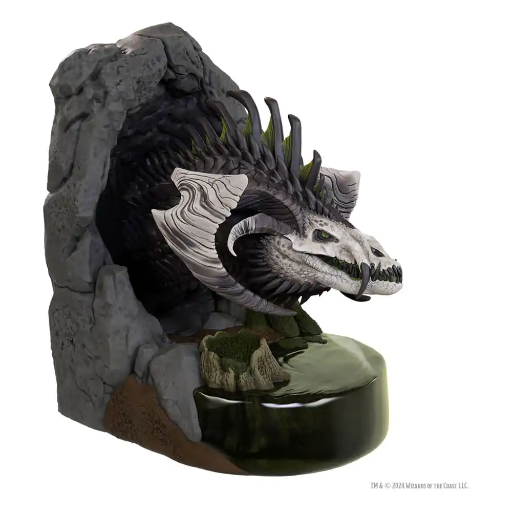 Dungeons & Dragons Bookends Schwarzer Drache 17 cm Produktfoto