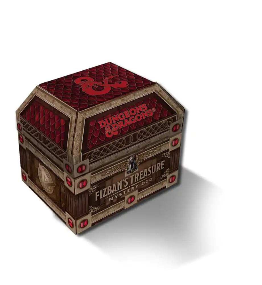 Dungeons & Dragons Blinde Überraschungsbox Würfel Fizban's Treasure d20 25 mm Produktfoto