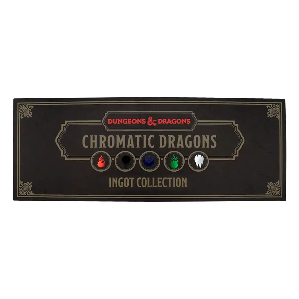 Dungeons & Dragons Metallbarren 5er-Set Chromatic Dragons Ingot termékfotó