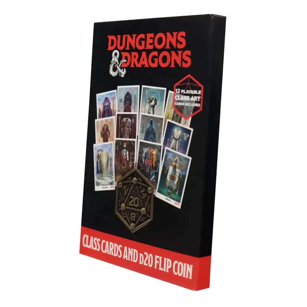 Dungeons & Dragons Class Cards and D20 Flip Coin termékfotó