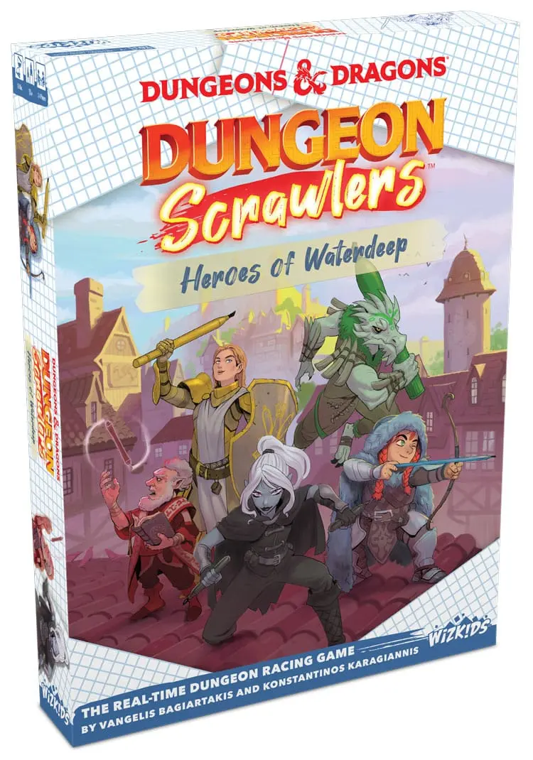 Dungeons & Dragons: Dungeon Scrawlers - Heroes of Waterdeep Brettspiel *Englische Version* termékfotó