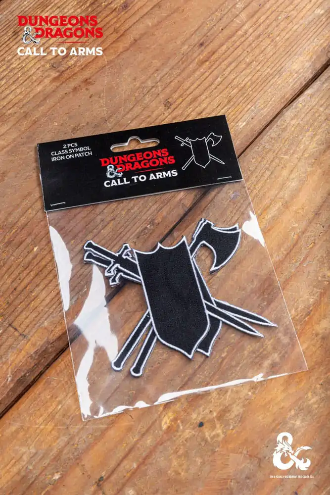 Dungeons & Dragons Patch Set Krieger Produktfoto