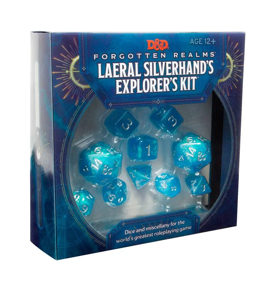 Dungeons & Dragons Forgotten Realms: Laeral Silverhand's Explorer's Kit - Dice & Miscellany englisch termékfotó