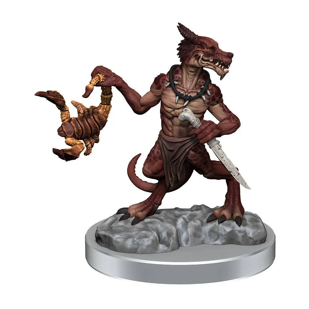 Dungeons & Dragons Frameworks Miniatur-Bausatz 7er-Pack Kobolds Produktfoto