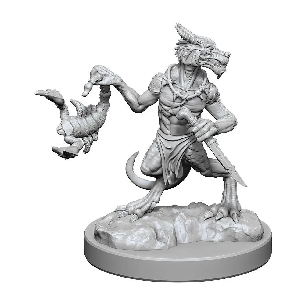 Dungeons & Dragons Frameworks Miniatur-Bausatz 7er-Pack Kobolds Produktfoto