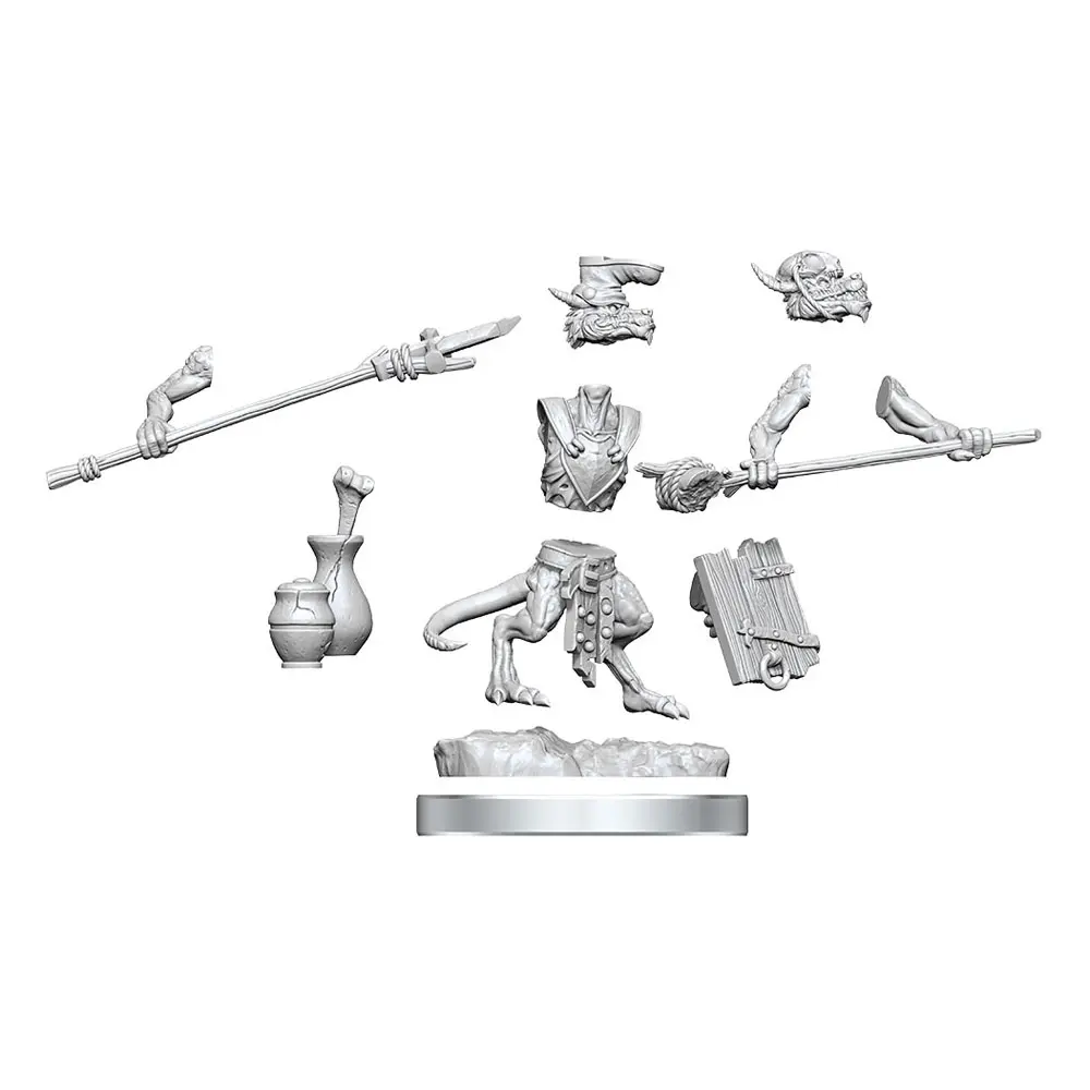 Dungeons & Dragons Frameworks Miniatur-Bausatz 7er-Pack Kobolds Produktfoto