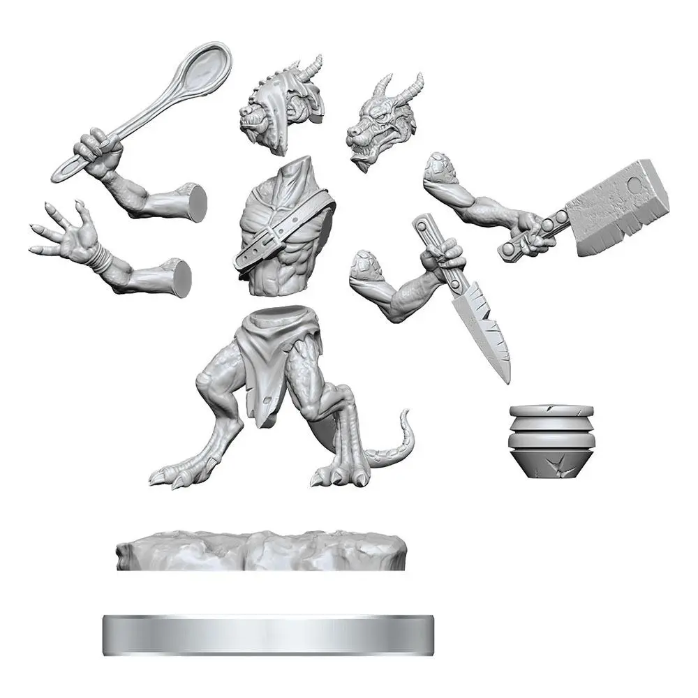 Dungeons & Dragons Frameworks Miniatur-Bausatz 7er-Pack Kobolds Produktfoto