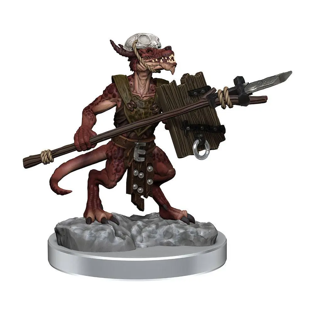 Dungeons & Dragons Frameworks Miniatur-Bausatz 7er-Pack Kobolds Produktfoto