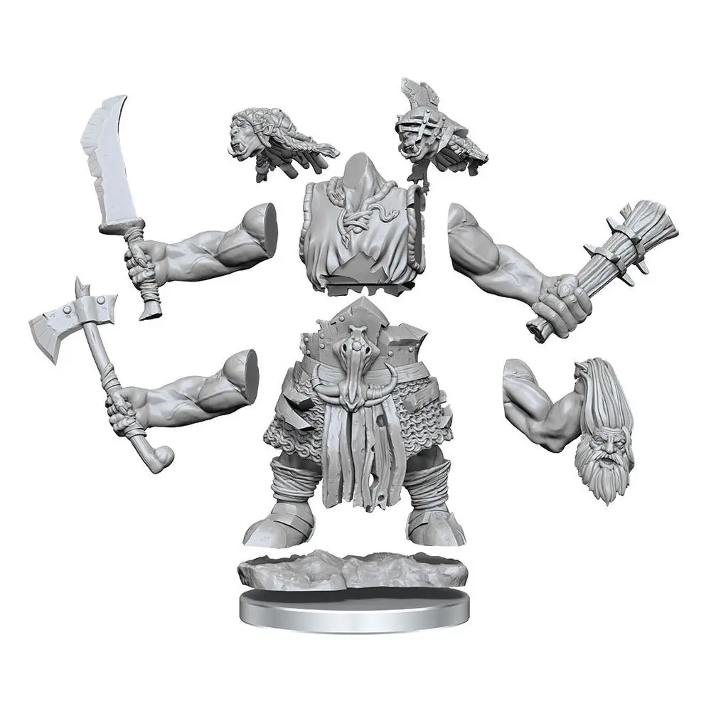 Dungeons & Dragons Frameworks Miniatur-Bausatz 7er-Pack Orcs Produktfoto