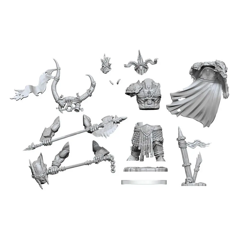 Dungeons & Dragons Frameworks Miniatur-Bausatz 7er-Pack Orcs Produktfoto