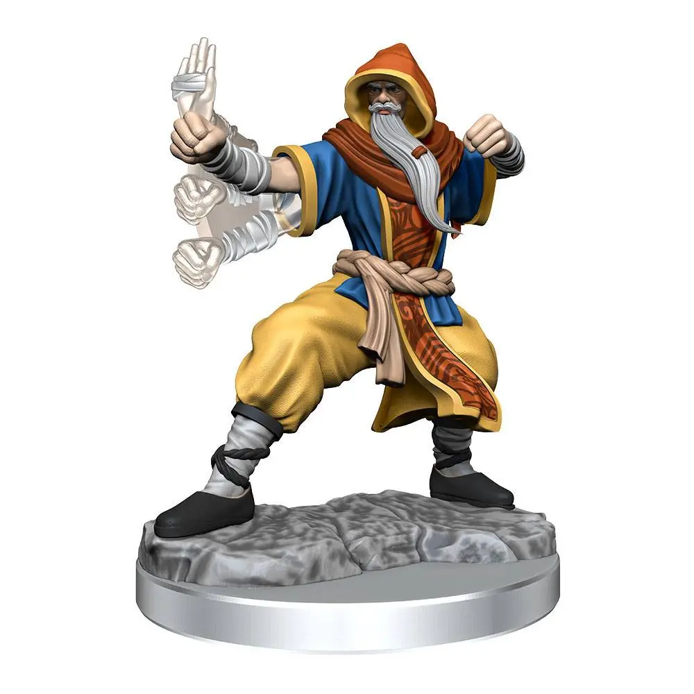 Dungeons & Dragons Frameworks Miniatur-Bausatz Human Monk Male Produktfoto