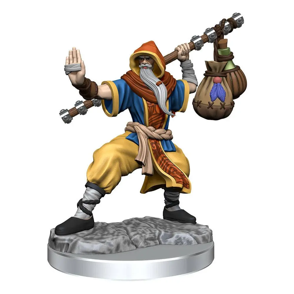Dungeons & Dragons Frameworks Miniatur-Bausatz Human Monk Male Produktfoto