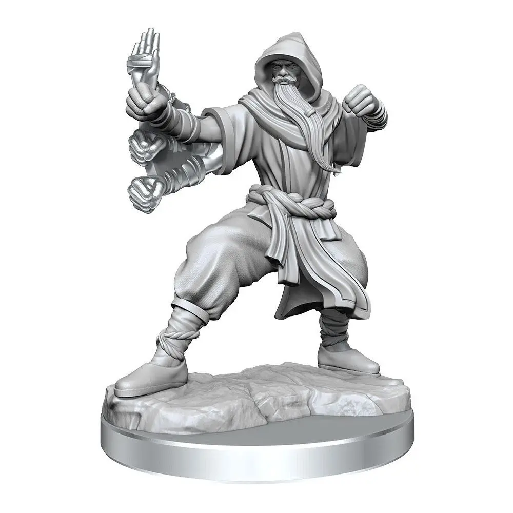Dungeons & Dragons Frameworks Miniatur-Bausatz Human Monk Male Produktfoto