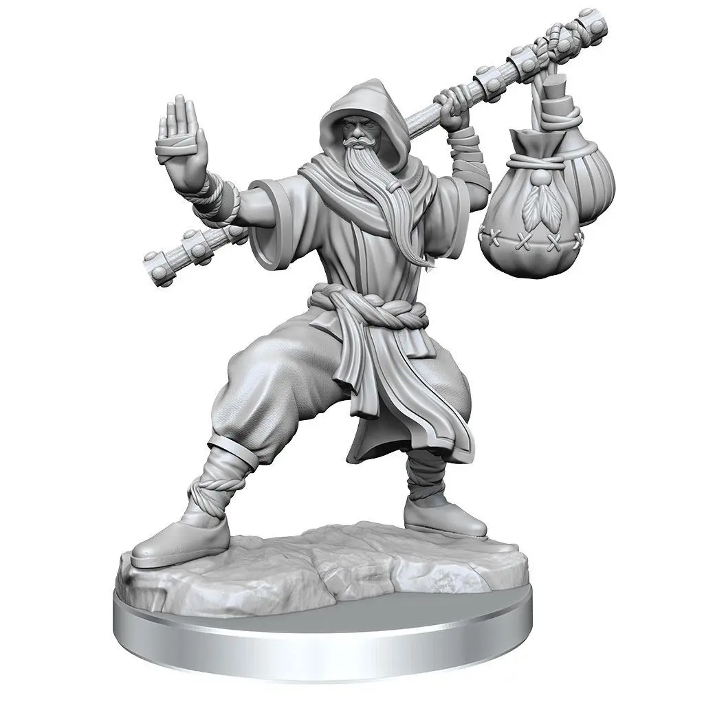 Dungeons & Dragons Frameworks Miniatur-Bausatz Human Monk Male Produktfoto