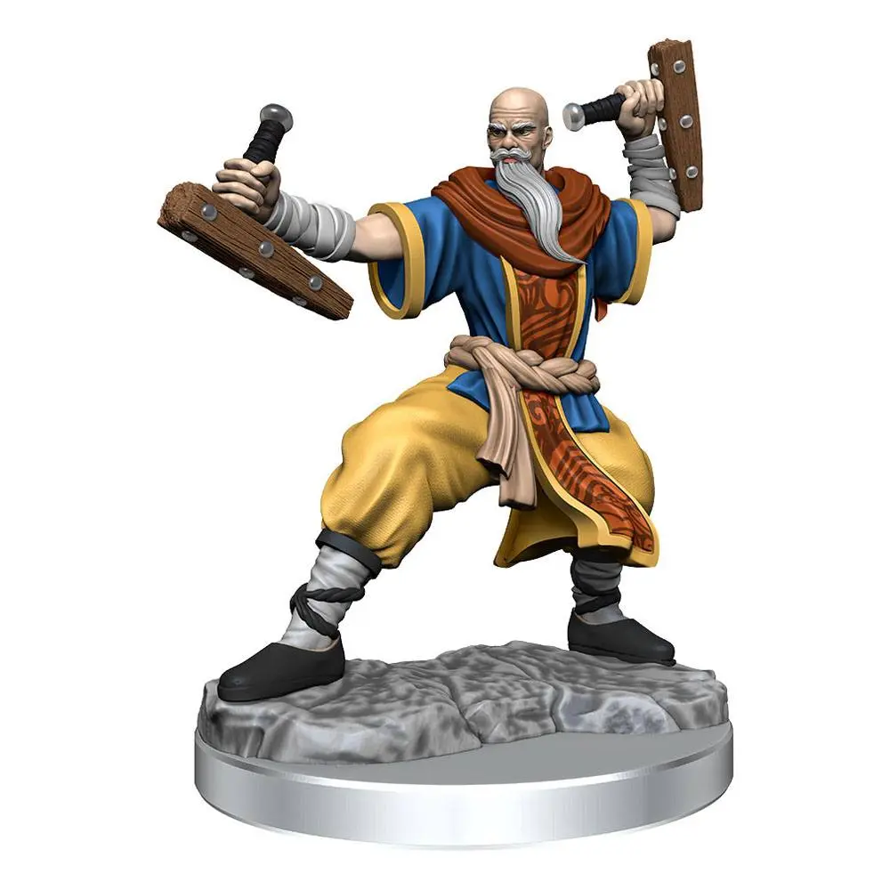 Dungeons & Dragons Frameworks Miniatur-Bausatz Human Monk Male Produktfoto