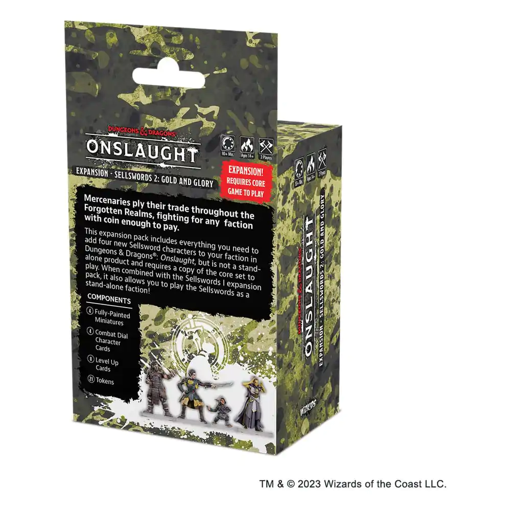 Dungeons & Dragons Spiel-Erweiterung Onslaught Expansion - Sellswords 2 - Gold and Glory *Englische Version* termékfotó