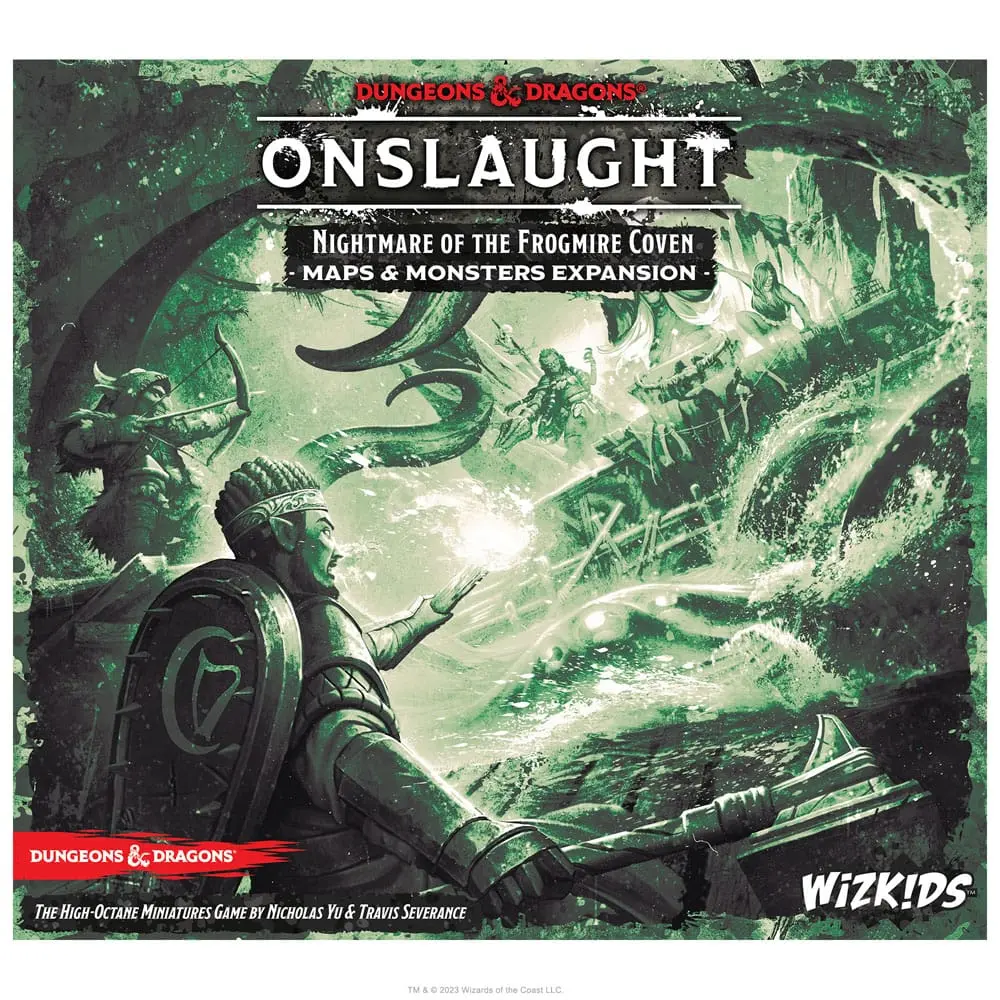 Dungeons &amp; Dragons Spiel-Erweiterung Onslaught Nightmare of the Frogmire Coven - Maps &amp; Monsters Expansion *Englische Version* Produktfoto